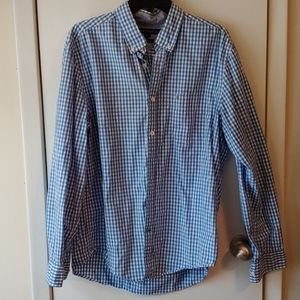 Tommy Hilfiger Blue Gingham Button Down